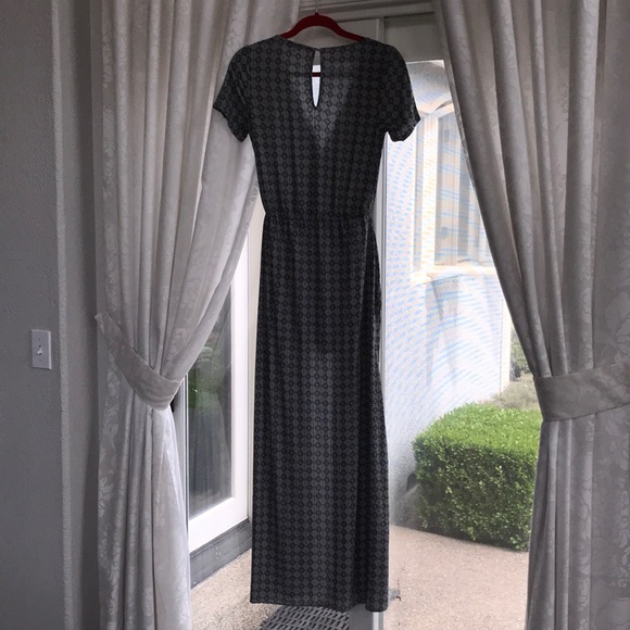 Eyeshadow romper with long skirt black/white - Picture 6 of 6